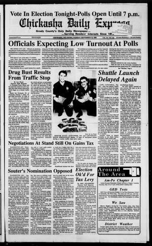 Chickasha Daily Express (Chickasha, Okla.), Vol. 99, No. 164, Ed. 1 Tuesday, September 18, 1990