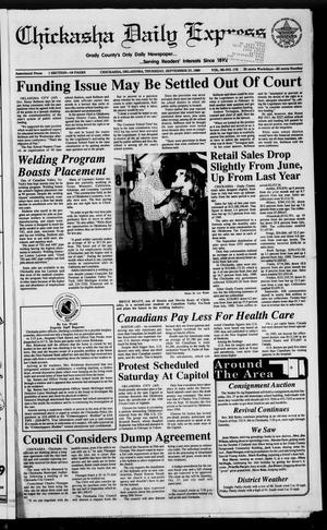 Chickasha Daily Express (Chickasha, Okla.), Vol. 99, No. 172, Ed. 1 Thursday, September 27, 1990