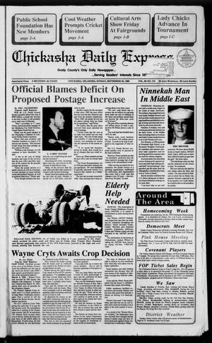 Chickasha Daily Express (Chickasha, Okla.), Vol. 99, No. 174, Ed. 1 Sunday, September 30, 1990