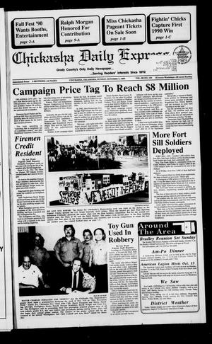 Chickasha Daily Express (Chickasha, Okla.), Vol. 99, No. 180, Ed. 1 Sunday, October 7, 1990