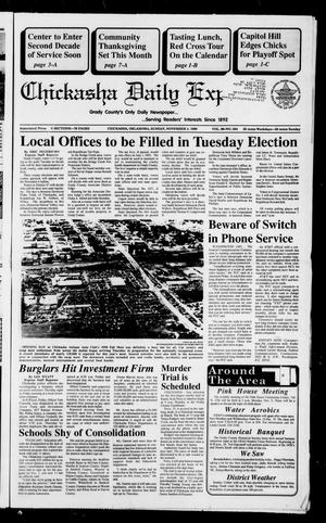 Chickasha Daily Express (Chickasha, Okla.), Vol. 99, No. 204, Ed. 1 Sunday, November 4, 1990