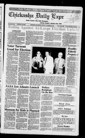 Chickasha Daily Express (Chickasha, Okla.), Vol. 99, No. 206, Ed. 1 Tuesday, November 6, 1990