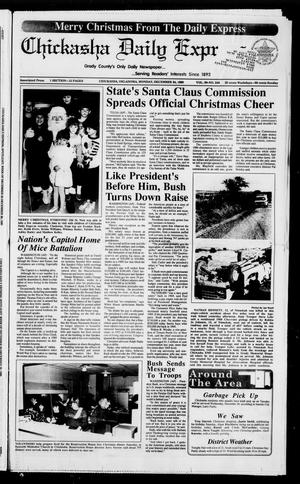 Chickasha Daily Express (Chickasha, Okla.), Vol. 99, No. 245, Ed. 1 Monday, December 24, 1990