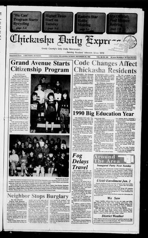 Chickasha Daily Express (Chickasha, Okla.), Vol. 99, No. 249, Ed. 1 Sunday, December 30, 1990