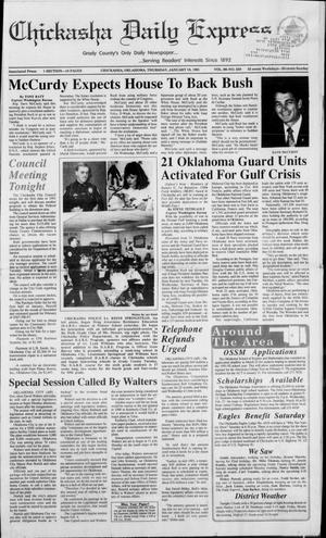 Chickasha Daily Express (Chickasha, Okla.), Vol. 99, No. 259, Ed. 1 Thursday, January 10, 1991