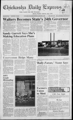 Chickasha Daily Express (Chickasha, Okla.), Vol. 99, No. 262, Ed. 1 Monday, January 14, 1991