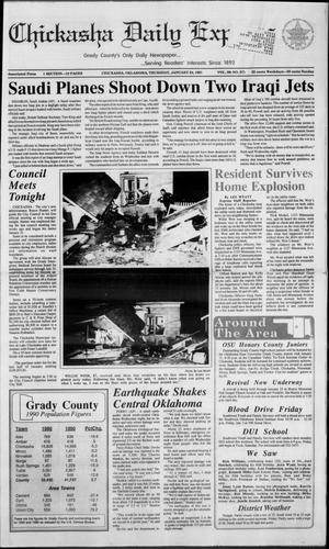 Chickasha Daily Express (Chickasha, Okla.), Vol. 99, No. 271, Ed. 1 Thursday, January 24, 1991
