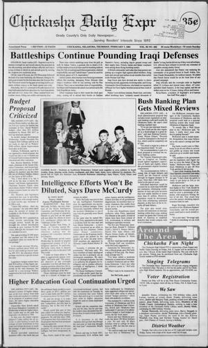 Chickasha Daily Express (Chickasha, Okla.), Vol. 99, No. 283, Ed. 1 Thursday, February 7, 1991