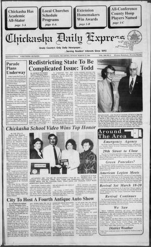 Chickasha Daily Express (Chickasha, Okla.), Vol. 100, No. 5, Ed. 1 Sunday, March 17, 1991