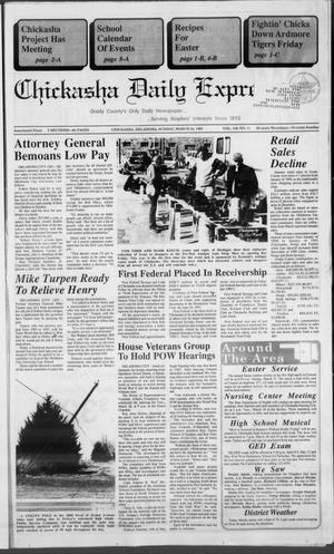 Chickasha Daily Express (Chickasha, Okla.), Vol. 100, No. 11, Ed. 1 Sunday, March 24, 1991