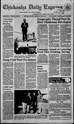 Chickasha Daily Express (Chickasha, Okla.), Vol. 100, No. 26, Ed. 1 Wednesday, April 10, 1991