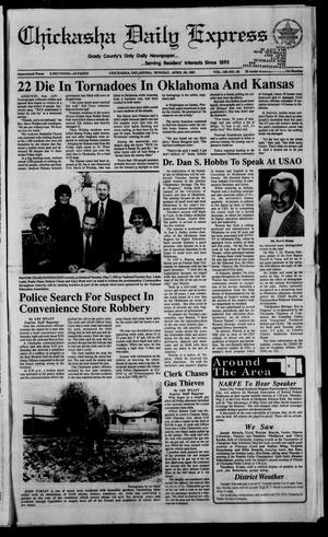 Chickasha Daily Express (Chickasha, Okla.), Vol. 100, No. 42, Ed. 1 Monday, April 29, 1991