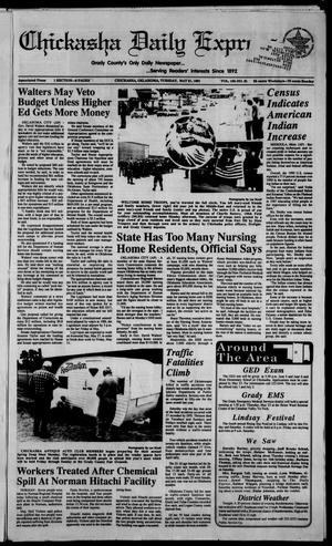Chickasha Daily Express (Chickasha, Okla.), Vol. 100, No. 61, Ed. 1 Tuesday, May 21, 1991