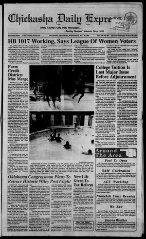 Chickasha Daily Express (Chickasha, Okla.), Vol. 100, No. 68, Ed. 1 Wednesday, May 29, 1991