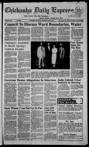 Chickasha Daily Express (Chickasha, Okla.), Vol. 100, No. 93, Ed. 1 Thursday, June 27, 1991