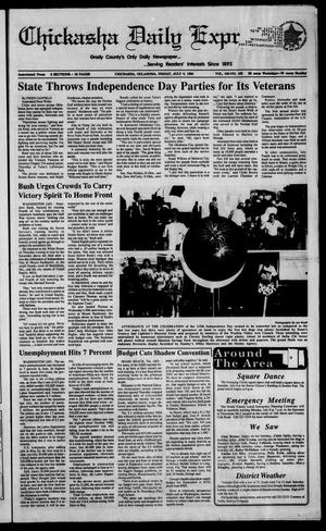 Chickasha Daily Express (Chickasha, Okla.), Vol. 100, No. 100, Ed. 1 Friday, July 5, 1991