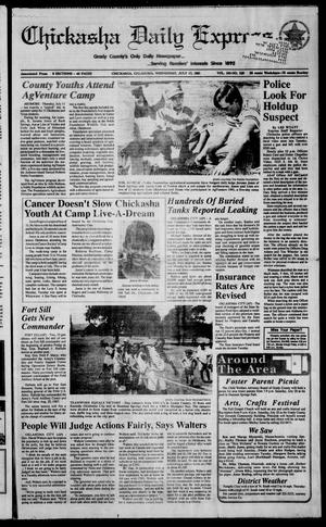 Chickasha Daily Express (Chickasha, Okla.), Vol. 100, No. 109, Ed. 1 Wednesday, July 17, 1991