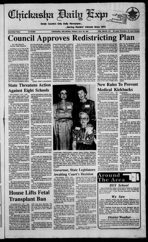 Chickasha Daily Express (Chickasha, Okla.), Vol. 100, No. 117, Ed. 1 Friday, July 26, 1991
