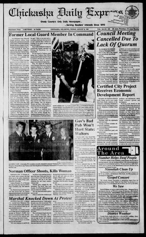 Chickasha Daily Express (Chickasha, Okla.), Vol. 100, No. 129, Ed. 1 Friday, August 9, 1991