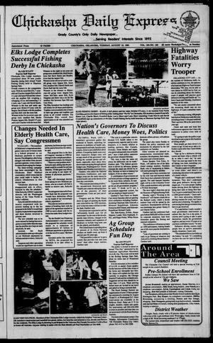 Chickasha Daily Express (Chickasha, Okla.), Vol. 100, No. 132, Ed. 1 Tuesday, August 13, 1991