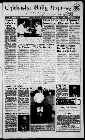 Chickasha Daily Express (Chickasha, Okla.), Vol. 100, No. 141, Ed. 1 Friday, August 23, 1991