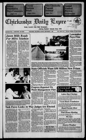 Chickasha Daily Express (Chickasha, Okla.), Vol. 100, No. 148, Ed. 1 Sunday, September 1, 1991