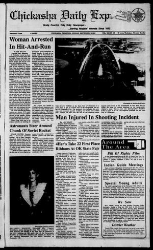 Chickasha Daily Express (Chickasha, Okla.), Vol. 100, No. 161, Ed. 1 Monday, September 16, 1991