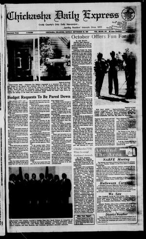 Chickasha Daily Express (Chickasha, Okla.), Vol. 100, No. 173, Ed. 1 Monday, September 30, 1991