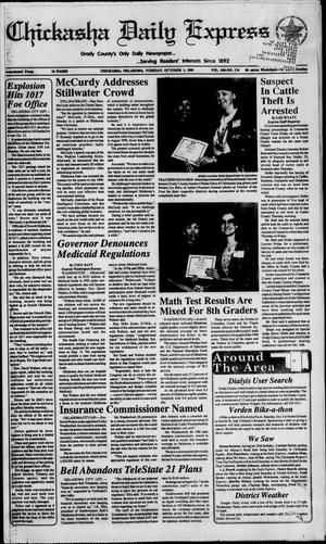 Chickasha Daily Express (Chickasha, Okla.), Vol. 100, No. 174, Ed. 1 Tuesday, October 1, 1991