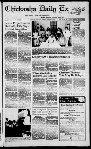 Chickasha Daily Express (Chickasha, Okla.), Vol. 100, No. 180, Ed. 1 Tuesday, October 8, 1991