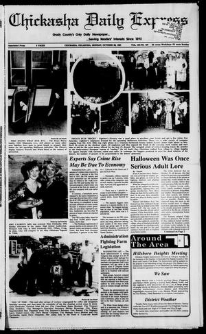 Chickasha Daily Express (Chickasha, Okla.), Vol. 100, No. 197, Ed. 1 Monday, October 28, 1991