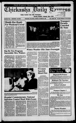 Chickasha Daily Express (Chickasha, Okla.), Vol. 100, No. 198, Ed. 1 Tuesday, October 29, 1991