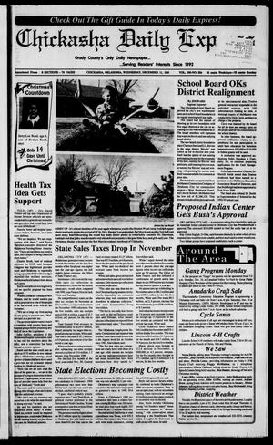 Chickasha Daily Express (Chickasha, Okla.), Vol. 100, No. 234, Ed. 1 Wednesday, December 11, 1991