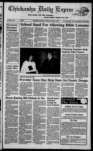 Chickasha Daily Express (Chickasha, Okla.), Vol. 100, No. 255, Ed. 1 Tuesday, January 7, 1992