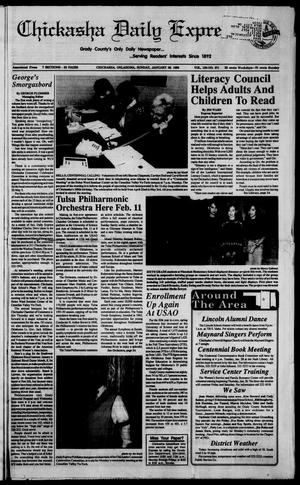 Chickasha Daily Express (Chickasha, Okla.), Vol. 100, No. 271, Ed. 1 Sunday, January 26, 1992