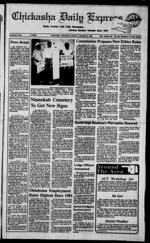 Chickasha Daily Express (Chickasha, Okla.), Vol. 100, No. 272, Ed. 1 Monday, January 27, 1992