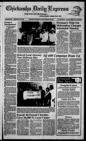 Chickasha Daily Express (Chickasha, Okla.), Vol. 100, No. 295, Ed. 1 Sunday, February 23, 1992