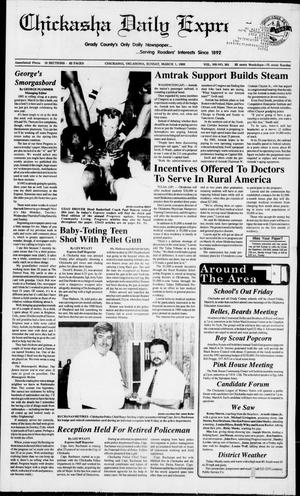 Chickasha Daily Express (Chickasha, Okla.), Vol. 100, No. 301, Ed. 1 Sunday, March 1, 1992