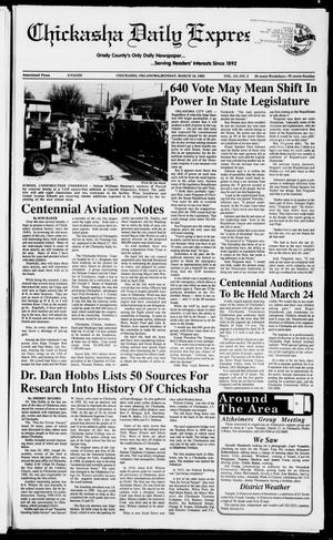 Chickasha Daily Express (Chickasha, Okla.), Vol. 101, No. 3, Ed. 1 Monday, March 16, 1992