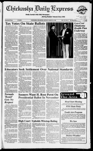 Chickasha Daily Express (Chickasha, Okla.), Vol. 101, No. 9, Ed. 1 Monday, March 23, 1992