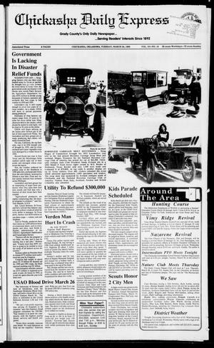 Chickasha Daily Express (Chickasha, Okla.), Vol. 101, No. 10, Ed. 1 Tuesday, March 24, 1992