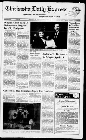 Chickasha Daily Express (Chickasha, Okla.), Vol. 101, No. 13, Ed. 1 Friday, March 27, 1992