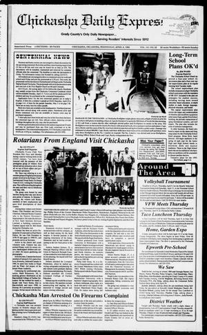 Chickasha Daily Express (Chickasha, Okla.), Vol. 101, No. 23, Ed. 1 Wednesday, April 8, 1992