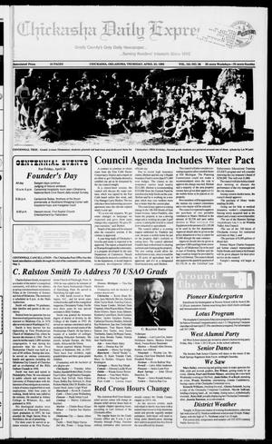 Chickasha Daily Express (Chickasha, Okla.), Vol. 101, No. 36, Ed. 1 Thursday, April 23, 1992