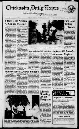 Chickasha Daily Express (Chickasha, Okla.), Vol. 101, No. 54, Ed. 1 Thursday, May 14, 1992