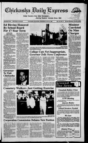 Chickasha Daily Express (Chickasha, Okla.), Vol. 101, No. 77, Ed. 1 Wednesday, June 10, 1992