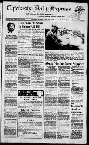 Chickasha Daily Express (Chickasha, Okla.), Vol. 101, No. 85, Ed. 1 Sunday, June 21, 1992