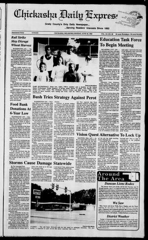 Chickasha Daily Express (Chickasha, Okla.), Vol. 101, No. 86, Ed. 1 Monday, June 22, 1992