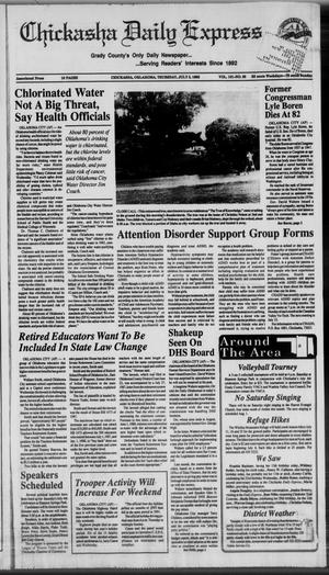 Chickasha Daily Express (Chickasha, Okla.), Vol. 101, No. 95, Ed. 1 Thursday, July 2, 1992