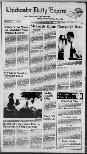 Chickasha Daily Express (Chickasha, Okla.), Vol. 101, No. 99, Ed. 1 Tuesday, July 7, 1992